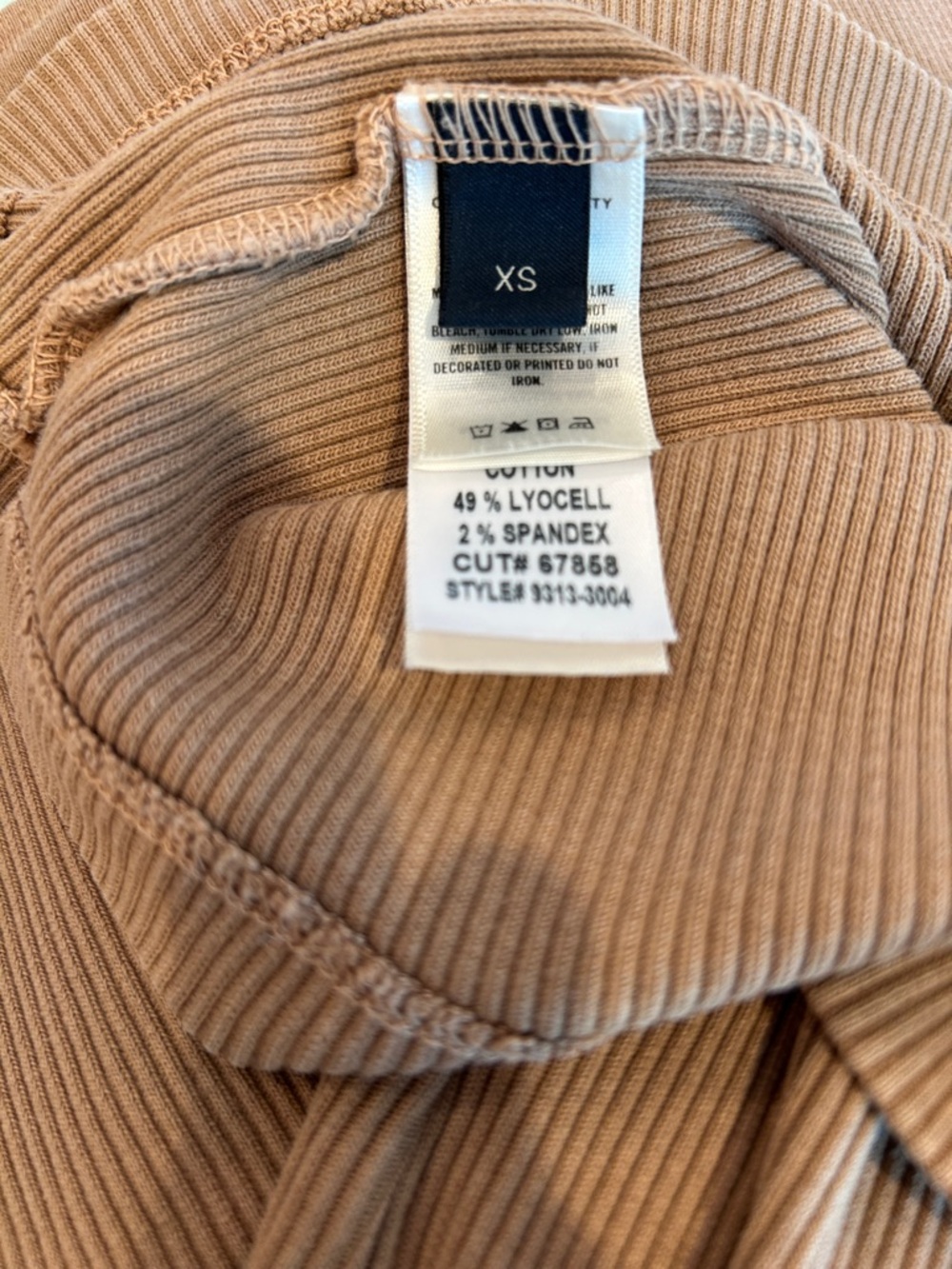 Citizens Of Humanity Ribbed L/S Top - Picture 4 of 5